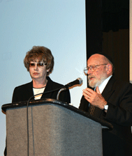 Ella Frumkin and Baruch Cohon